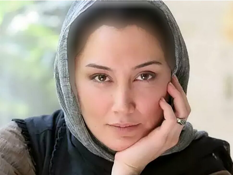 عکس خانوادگی هدیه تهرانی / چشم های فوق جذاب و رنگی اما پوشش های مبتذل !