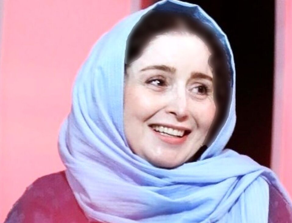 فیلم فوتبال بازی کردن ژاله صامتی در پشت صحنه سریال زیرخاکی ! / با این هیکل چه می کنه خانم بازیگر !