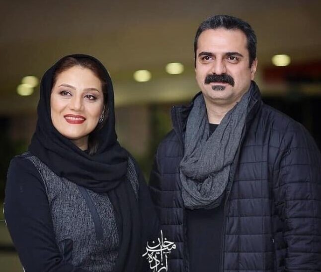 آغوش مادرانه شبنم مقدمی مجری برنامه صداتو برای دختر ناز محسن کیایی / چقدر مامان بودن بهش میاد !