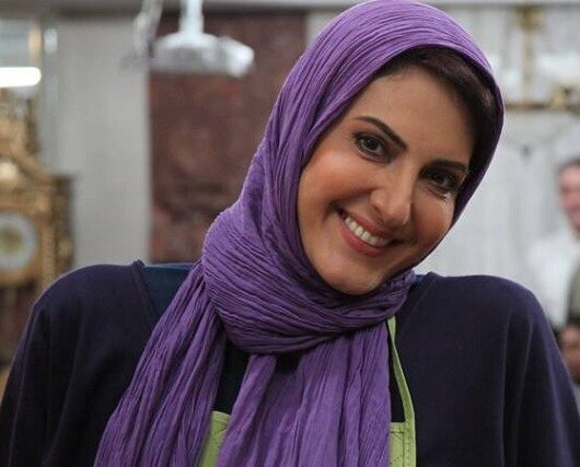 حضور فاطمه گودرزی، توران سریال لحظه گرگ و میش در مهمانی شام حسن روحانی + عکس