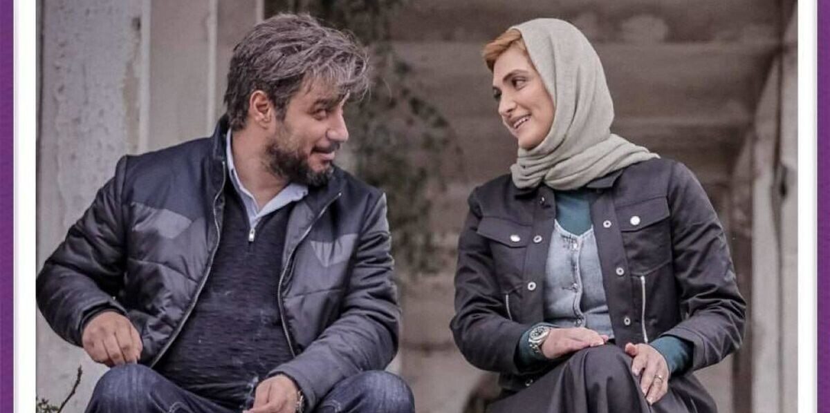 سلفی زیبا و 4 نفره جواد عزتی و الناز ملک 2 ستاره سریال زخم کاری در پشت صحنه / چقدر خوب میدرخشن + عکس