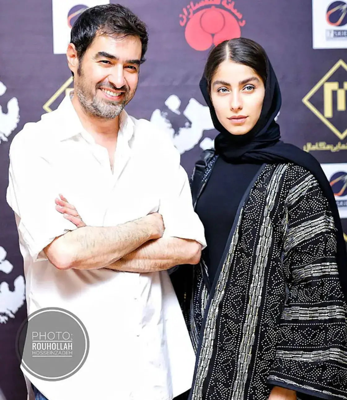 شهاب حسینی برای سومین بار پدر شد ! / مادر شدن ساناز ارجمند همسر جدید آقای بازیگر + عکس