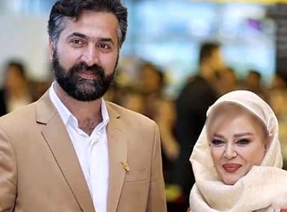 سفر هوایی امیر خسرو، شوهر کم سن و سال و سابق بهاره رهنما برای رفتن به خانه ابدی مادرش + عکس