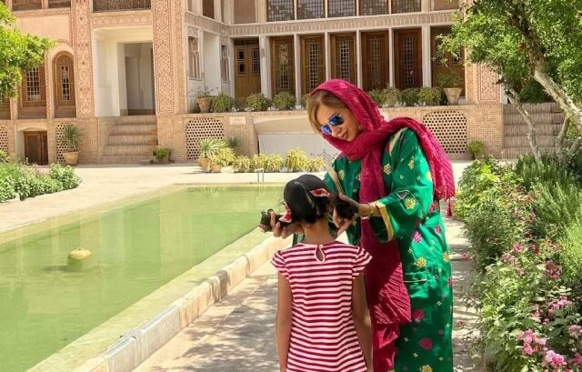 کیک تولد باکلاس و 2 بعدی شانا دختر شبنم قلی خانی برای تولد 8 سالگیش/ مبارکا باشه+ عکس