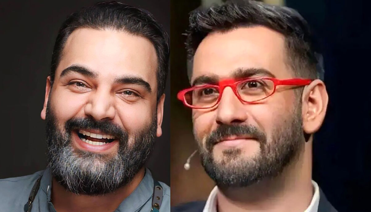 تهران گردی احسان علیخانی و نیما شعبان نژاد با تیپ و چهره متفاوت
