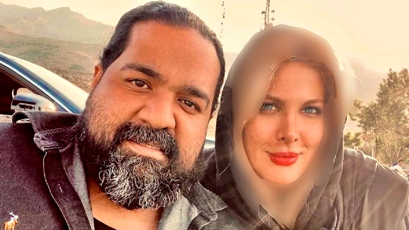 جنجال تغییر چهره زن چشم آبی رضا صادقی / عکس های چهره عملی اما جذاب!