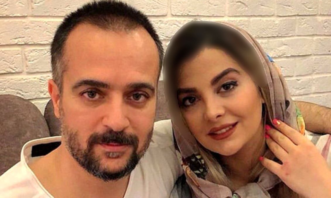 چهره کاملا متفاوت احمد مهرانفر و همسرش / همسر آقای بازیگر فقط کوتاه می پوشد!