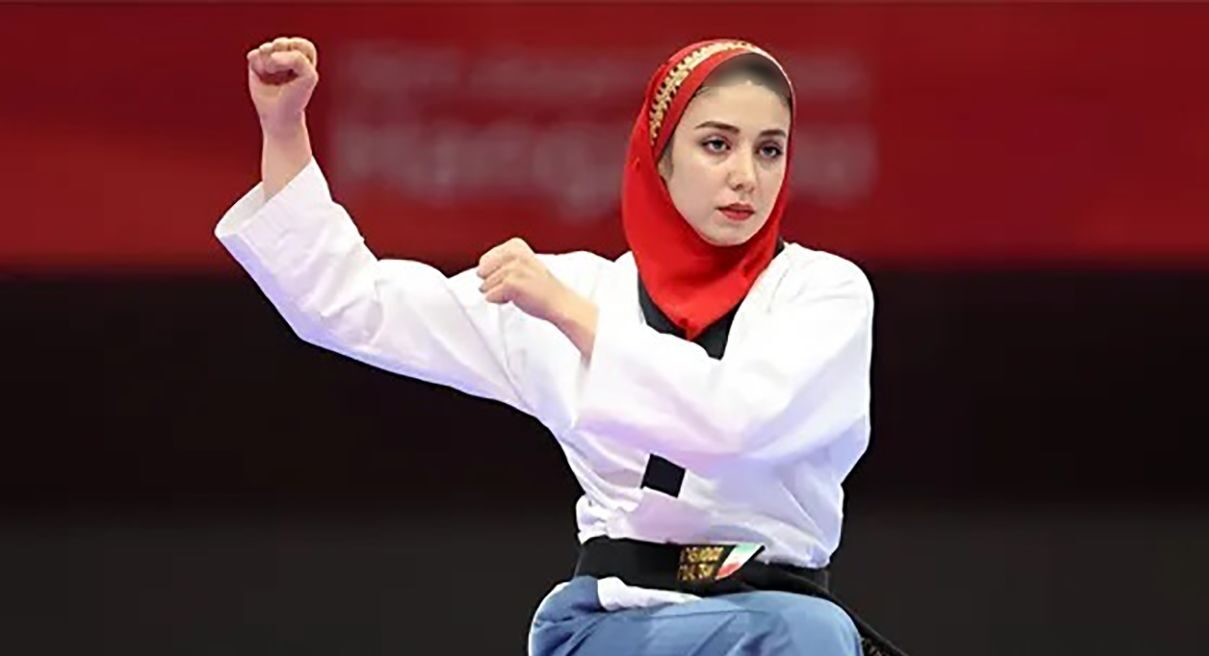 تالار عروسی خاص و لباس عروس شیک و ساده مرجان سلحشوری، دختر تکواندوکار ایرانی/ ماشالا چه عروسی
