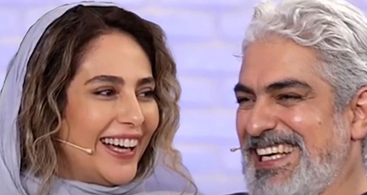 عاشقانه ترین لحظه های مهدی پاکدل و همسرش رعنا آزادی ور  ! / چقدر بهم میان !