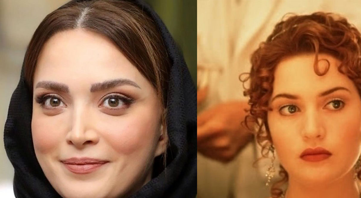شباهت بهنوش طباطبایی به شخصیت رز در تاتیانیک ! + عکس هایی که شباهت شان را جیغ می زند !