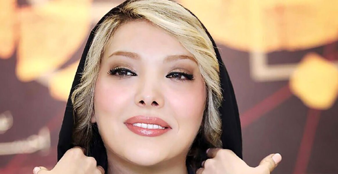 ملوسی چهره صدف اسپهبدی با چشم های آبی اش / با این شکل و شمایل خوش تیپ تر از همه شده !