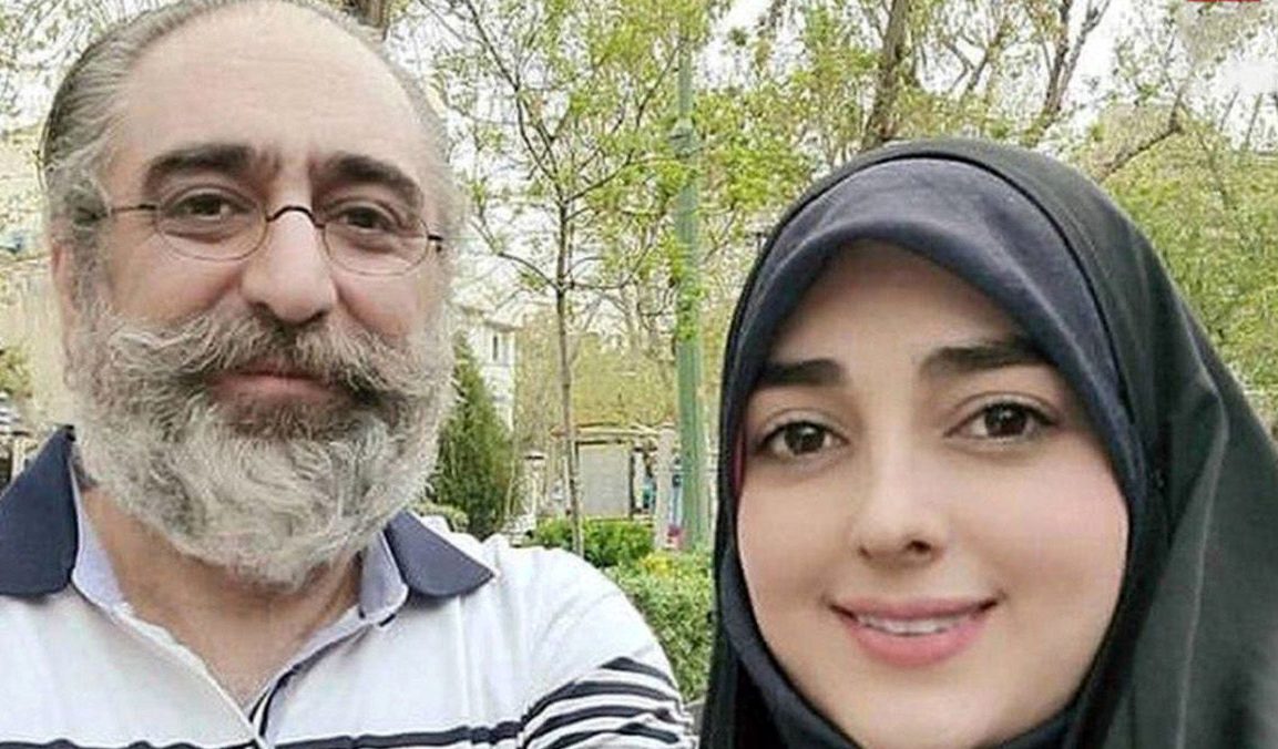 تنها عکس مراسم عروسی «ستاره سادات قطبی و شهرام شکیبا» در سال 93 ! / عروس چقدر کوچولو بود !