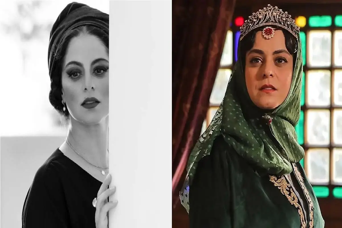 غزل شاکری در جشن حافظ برق انداخت! استایل مشکی جنجالی او زیر ذره‌بین