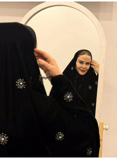 استایل جنجالی بهاره رهنما در لباس عربی؛ همه چشم‌ها به او خیره شد!