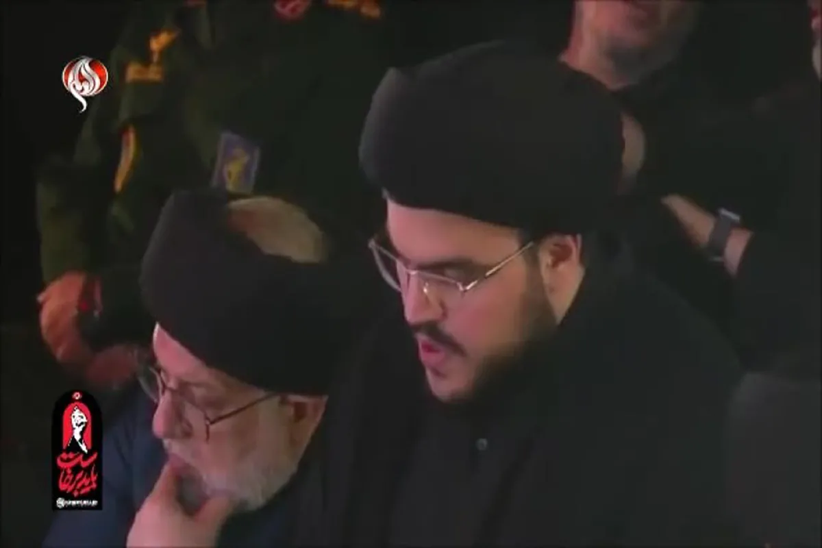 حضور جنجالی فرزند سیدحسن نصرالله در مراسم قم